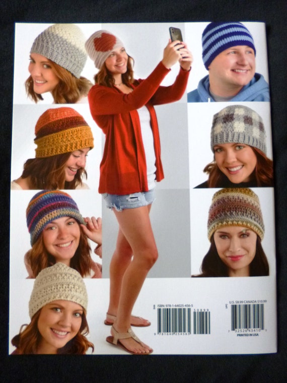 Crochet Books - Learn to Crochet Top-Down Beanies