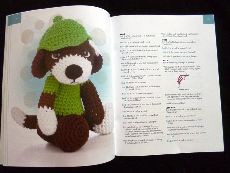 Animal Amigurumi to Crochet Crochet Pattern Book with 8 Adorable Designs by Teri Crews image 6