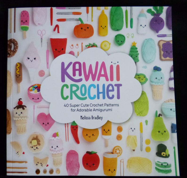 Kawaii Crochet Pattern Books by Melissa Bradley - Cute Amigurumi - Choose 1, 2, or 3 画像 5