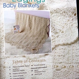 Timeless Edgings Baby Blankets 6 great edging designs 6 Crochet Baby Blanket Patterns by Lisa Nas, Annie's Crochet image 3