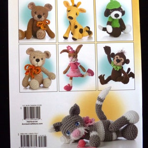 Animal Amigurumi to Crochet Crochet Pattern Book with 8 Adorable Designs by Teri Crews image 2