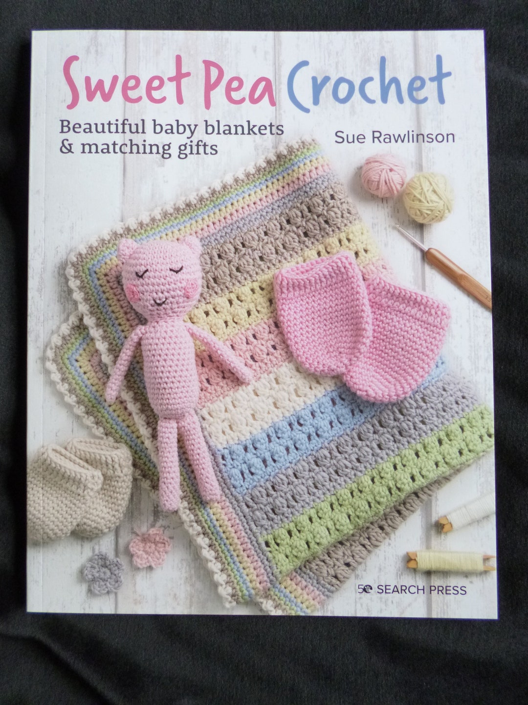 Crochet Stitch Sweet Pea Baby Blanket Crochet Pattern Sweet Pea