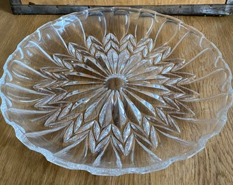 Vintage bowl crystal
