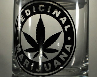 Stache / Stash Jar "Medicinal Marijuana"  (Decorative Series)