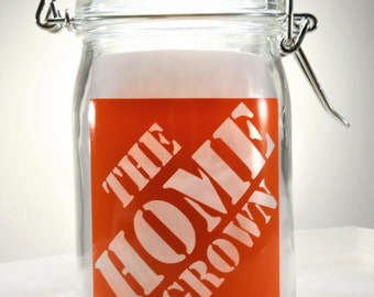 Stache / Stash Jar "The Home Grown"  (4 1/2")