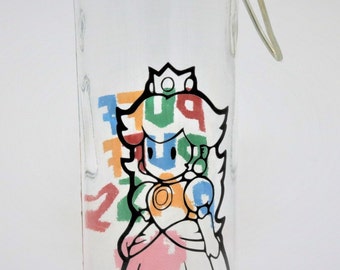 Stache / Stash Jar "Princess Puff, Puff, Pass"  (5" Tall)