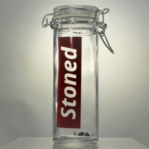 Stache Glas &quot;&quot;Stoned&quot;&quot; (13cm)&quot;