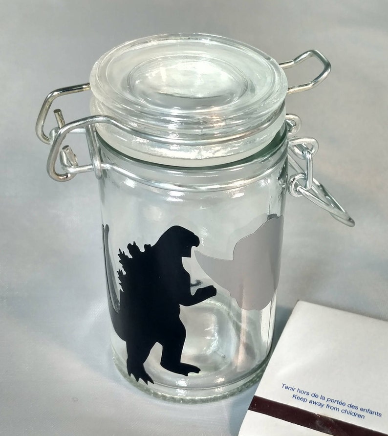 Stache / Stash Jar Godzilla image 4