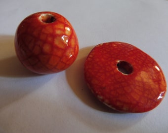 10pc Perles Céramique Porcelaine Boules 10mm Rouge Bordeaux tacheté 87411400 10pc Perles Céramique Porcelaine Boules 10mm Rouge Bordeaux tacheté 87411400