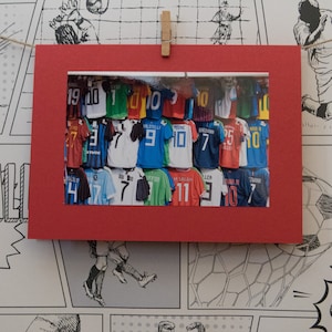 Verjaardagskaart, man, vrouw, vriend, gepersonaliseerd, leeg, groet, kaart, voetbal, voetbalshirts,