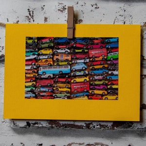 Toy cars, Matchbox card, Cars card, Toy cars card,