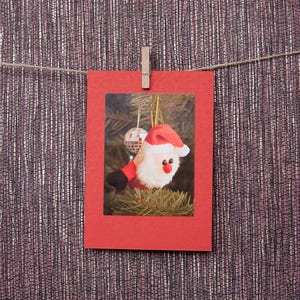 Pai Natal, Papai Noel, cartão de Natal, filho, filha, marido, esposa, amigo, personalizado, em branco, saudação, bola de discoteca