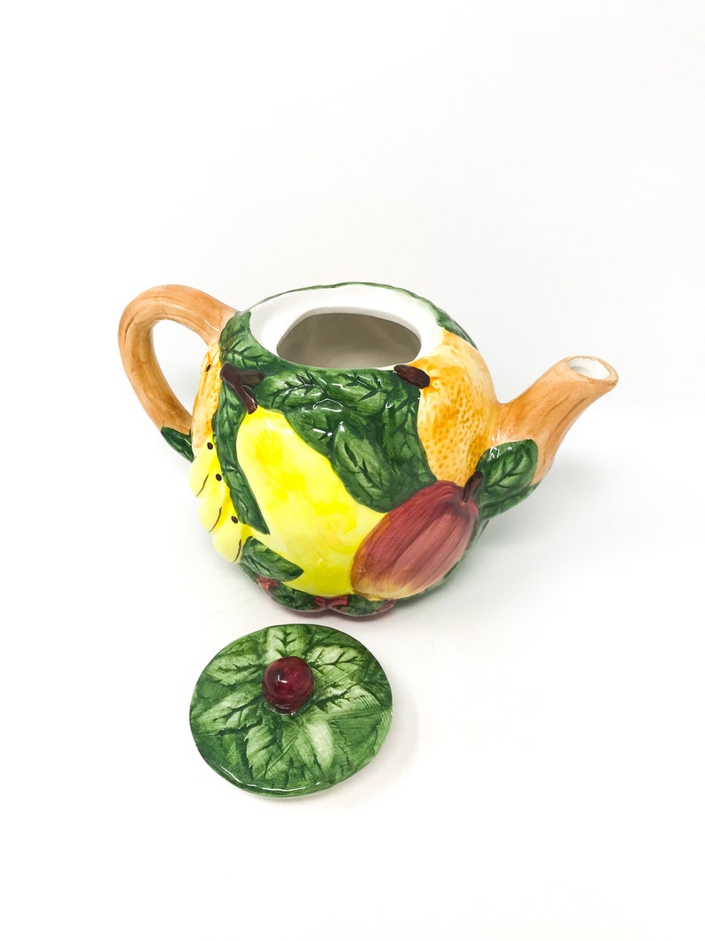 Colorful Fruit Teapot