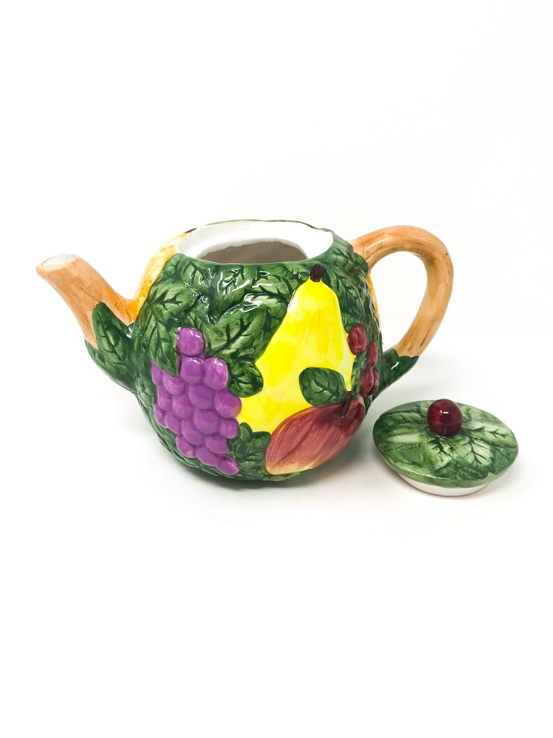 Colorful Fruit Teapot