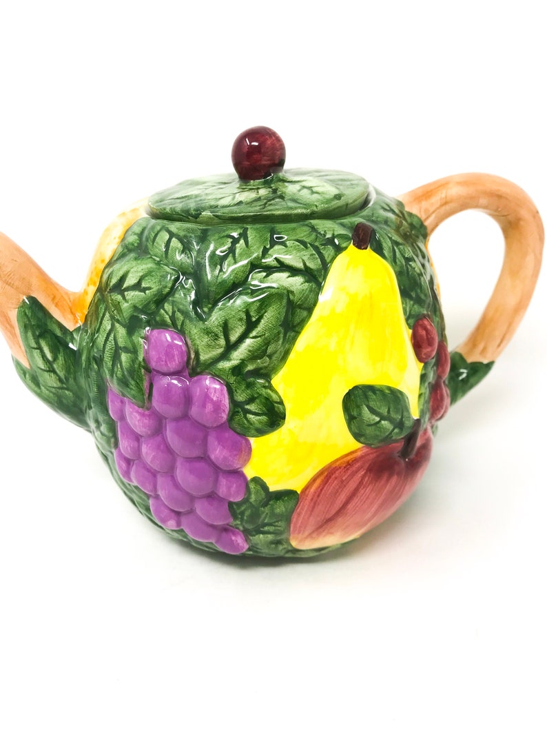 Colorful Fruit Teapot