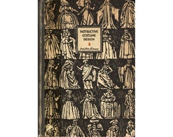 Instructive Costume Design - History of women's costumes throughout the ages - 1922 RARE Antique book - Download - PDF file