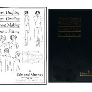 Pattern drafting pattern grading garment making and garment fitting - 1939 Vintage book - Science of tailoring - Instant Download - PDF
