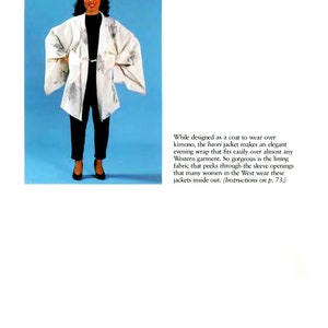 Crea i tuoi vestiti giapponesi: modelli e idee per l'abbigliamento moderno Libro vintage Kimono classico Download istantaneo File PDF immagine 9