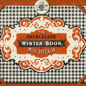 The Abergeldie winter book - knitting reference library - Lace making, needle work - 1867 Antique unique book - Instant Download - PDF file