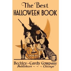Best Halloween Book - Recitations dialogues exercises drills dances pantomimes songs games - 1931 Vintage rare book - Instant Download - PDF