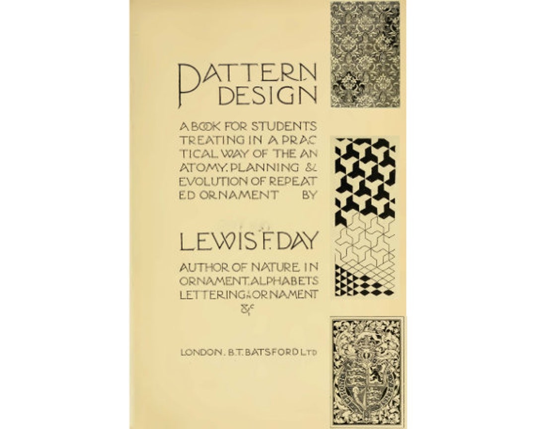 Pattern Design a Book for Students Treating in a Practical Way of the ...