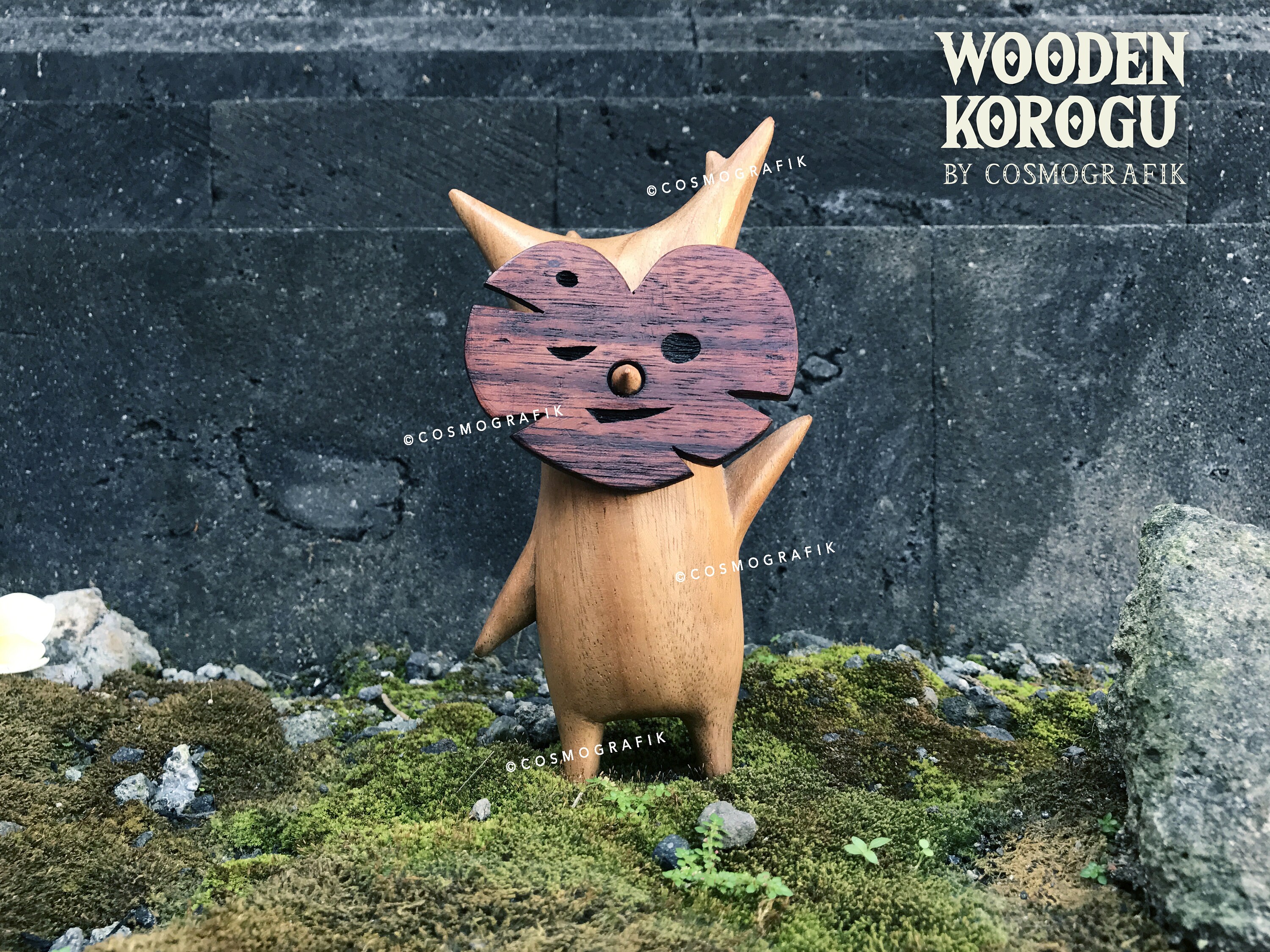 Korogu en Bois/Fait à La Main Depuis 2018