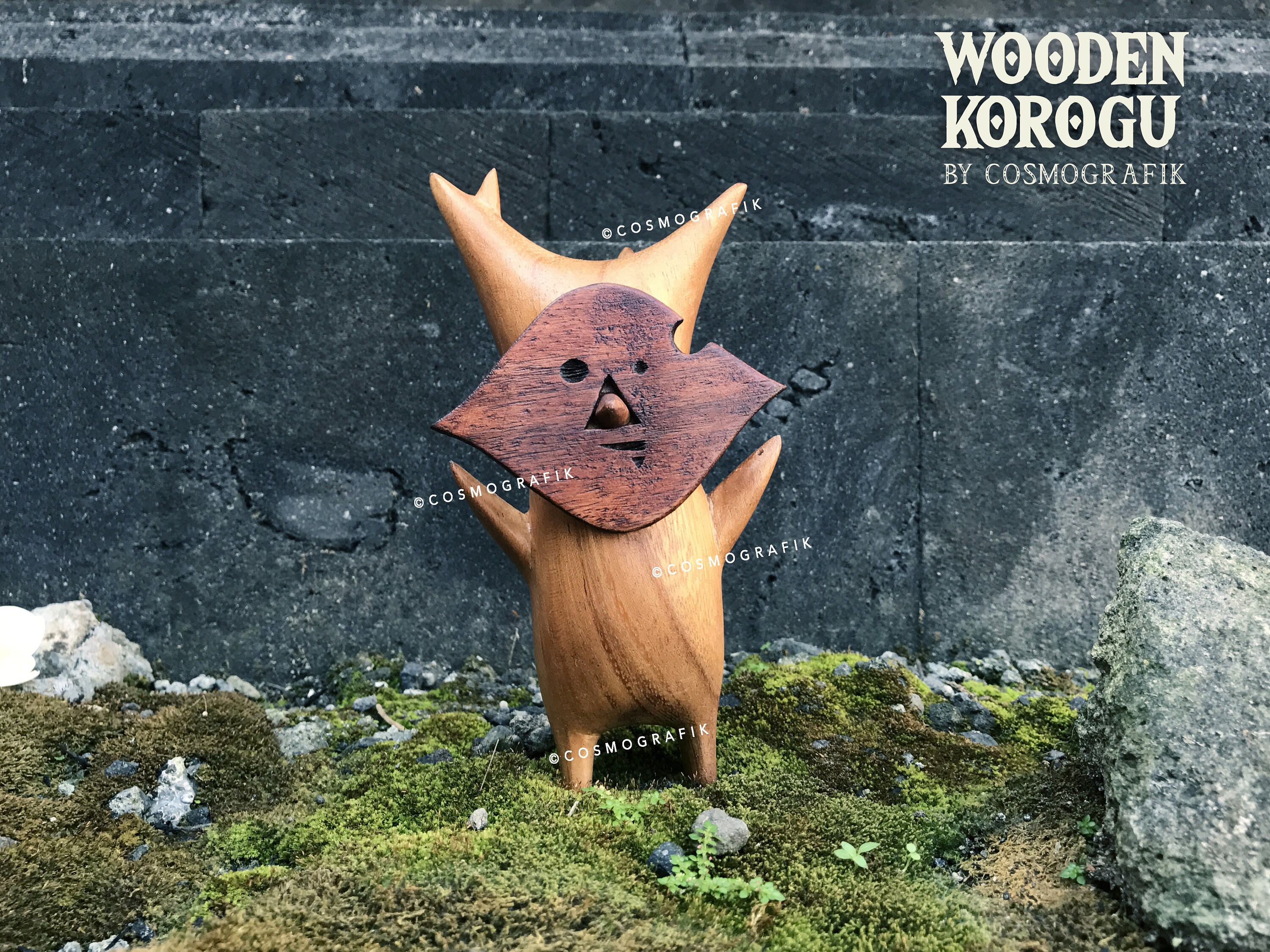 Korogu en Bois/Fait à La Main Depuis 2018