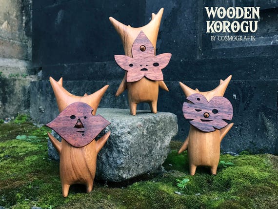 Wooden Korogu / Korok Zelda Breath of the Wild Etsy
