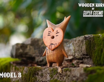 Wooden Korok #8 Buddy the Korok - Handmade since 2018 - Zelda Tears of the Kingdom / Breath of the Wild