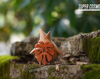 Wooden Korok #13 Branb the Korok - Handmade since 2018 - Zelda Tears of the Kingdom / Breath of the Wild