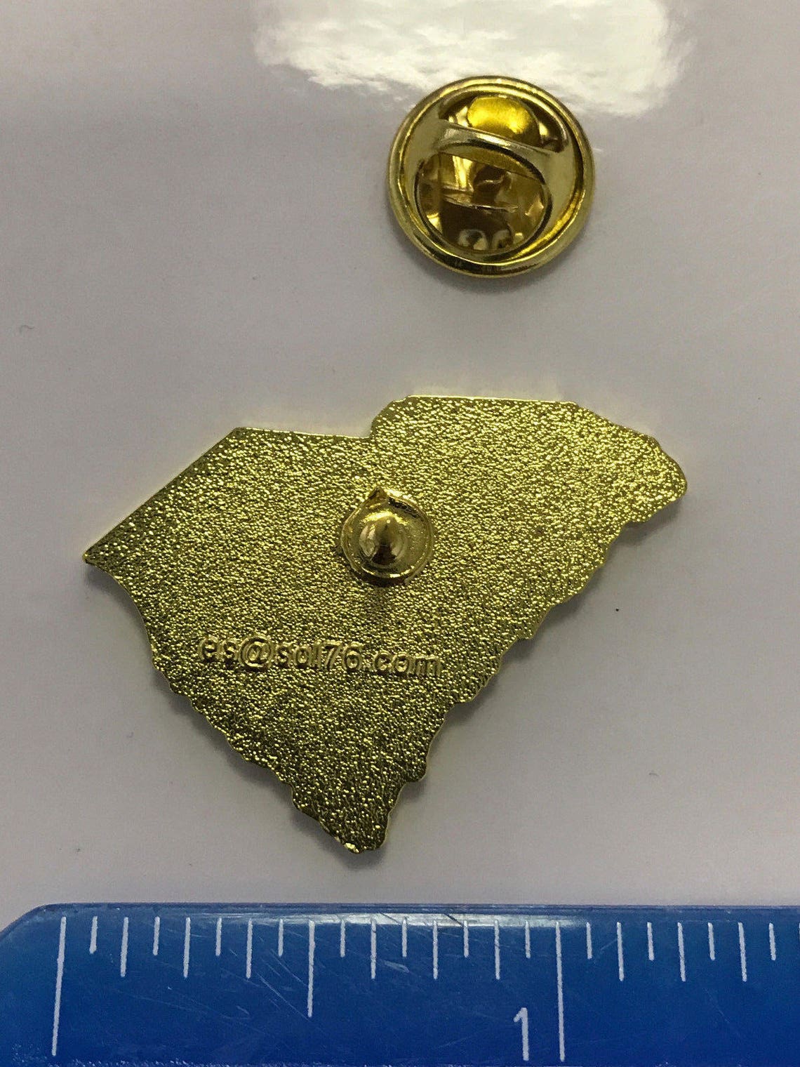 South Carolina State Lapel Pin SC US Flag American USA Patriot Etsy