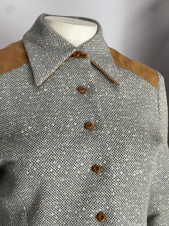 Vintage Late 1960s  Leslie Fay Button Down Jacket - image 5