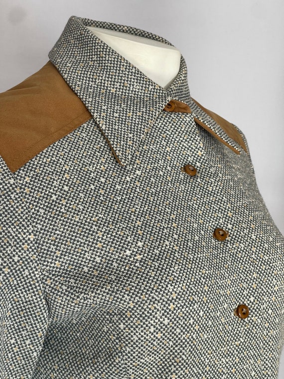 Vintage Late 1960s  Leslie Fay Button Down Jacket - image 4