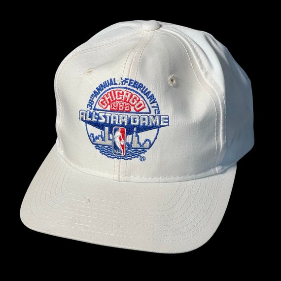 1982 Vintage Chicago All Star Basketball Game Hat - Gem
