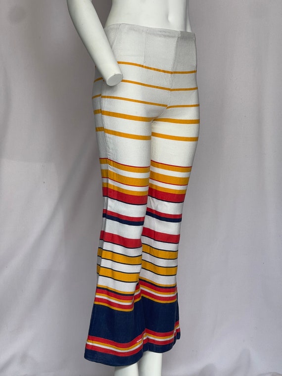 Vintage 1970’s Women’s Multicolor Striped Pant