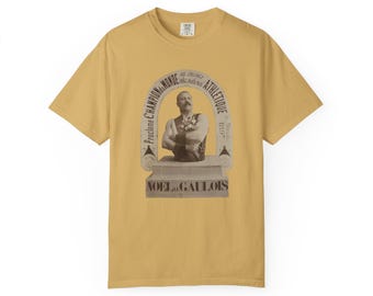 Camiseta vintage de strongman / Camiseta de hombre musculoso del siglo XIX / Camiseta de arte físico para hombre