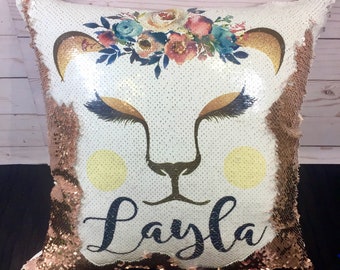 Lioness Gift Colonial Pillow Cover Lioness Decor Safari Decor Colonial Decor