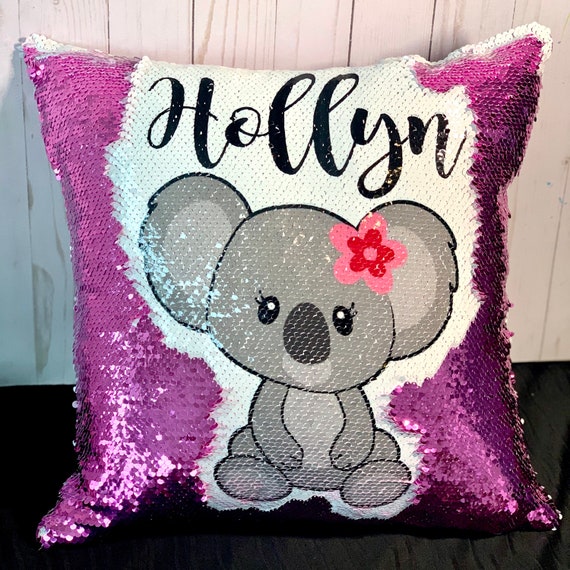 Mermaid flip pillow sales
