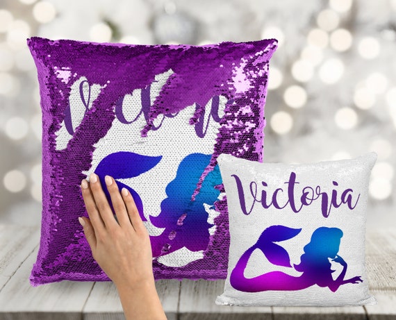 Mermaid flip pillow hotsell