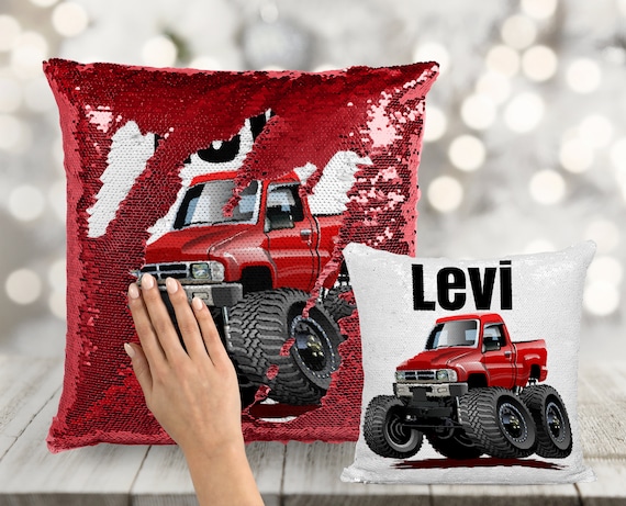 Sequin sales pillow boy