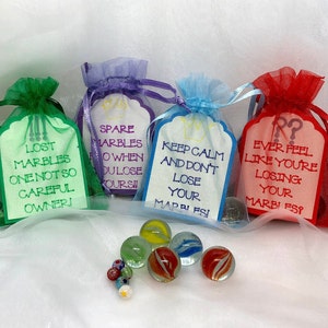 Sacola de presente Lost Marbles, presente de enchimento de meia