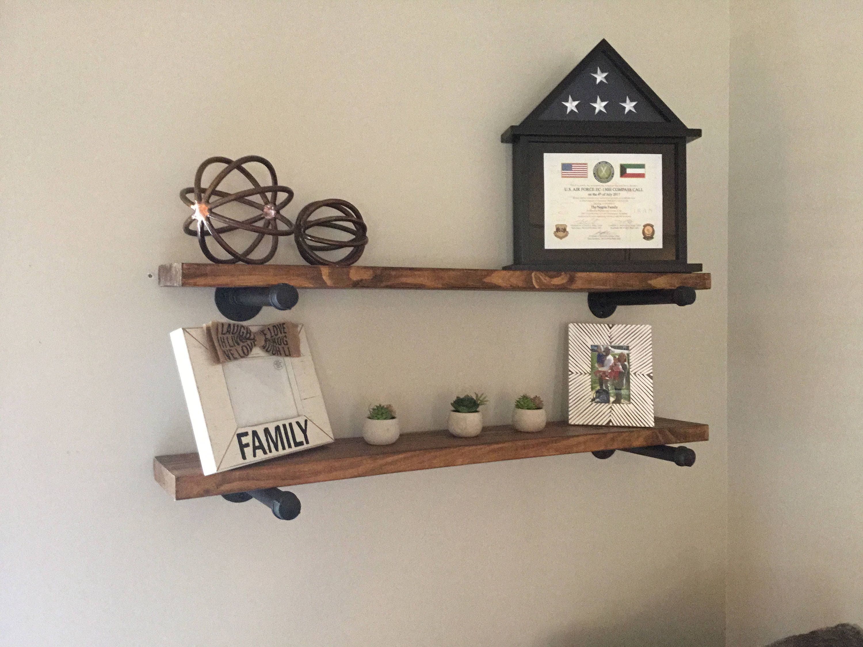 Custom Wood Shelves Etsy