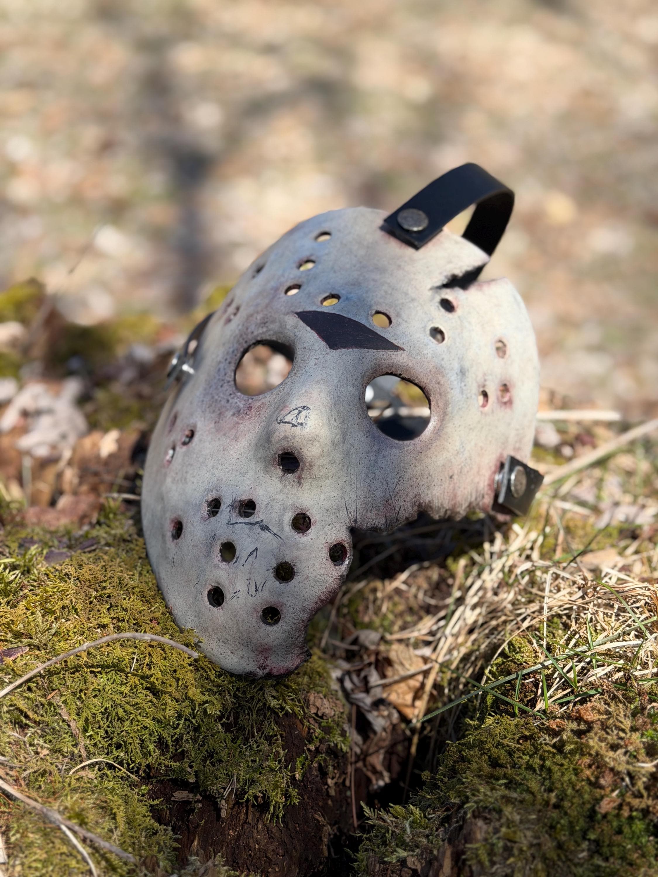 Jason Part VII FIBERGLASS Hockey Mask - Etsy Norway