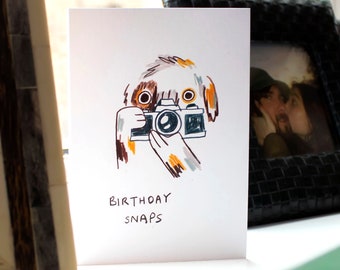 Birthday Greeting card 'Birthday Snaps'