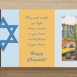 Hanukkah Cards (Pack de 5)