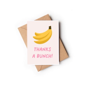 Tarjeta de agradecimiento / Tarjeta de frutas lindas, Tarjeta de mejor amiga, Tarjeta de mejor amiga, Tarjeta de novia-novio, Tarjeta de relación divertida / Tarjeta de felicitación