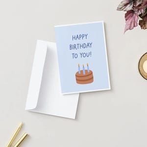 PERSONALISIERTE Geburtstagskarte | Alles Gute zum Geburtstag Karte, Jubiläum Karte, Geburtstag Geschenk, Einzigartige Karte | Grußkarte |