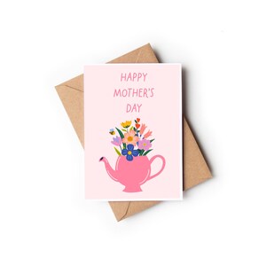 Karte zum Muttertag | Beste Mutter aller Zeiten | Ich Liebe Dich Mama | Mutter Tochter Beziehung Karte | Grußkarte | Blumengruß-Karte