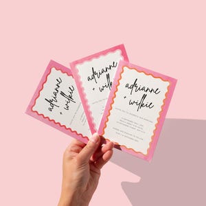 Modèles d'invitations de mariage personnalisables imprimables