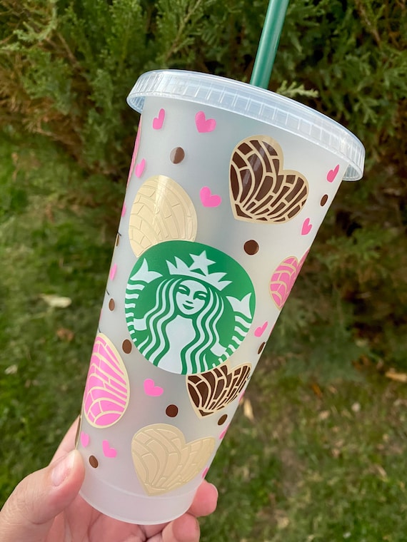 Concha Starbucks Cup// Pan Dulce Starbucks Reusable Cup